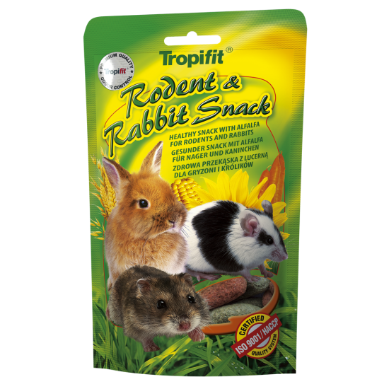 Hrana Snack pentru iepuri si rozatoare Tropifit Premium, 110 g
