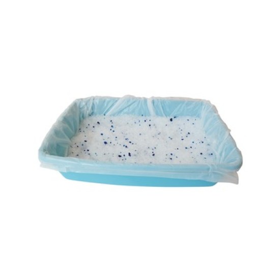Nisip silicat pentru pisici ,M-PETS, FRESH DIAMONDS SILICAT, Lavanda, 5L