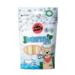 Recompense pentru caini Mr. Bandit DENTAL STARS, vita, 70g Recompense pentru caini Mr. Bandit DENTAL STARS, vita, 70g