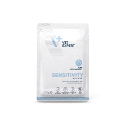 Dieta Veterinara umeda monoproteica pentru pisici SENSITIVITY CAT, VetExpert, plic, 100g Dieta Veterinara umeda monoproteica pentru pisici SENSITIVITY CAT, VetExpert, plic, 100g