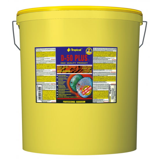 D-50 PLUS Tropical Fish, 11L/ 2.2KG