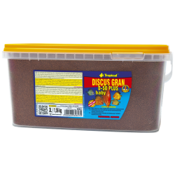 DISCUS GRAN D-50 PLUS BABY Tropical Fish, 3L/1.56 kg