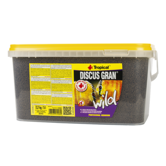 DISCUS GRAN WILD Tropical Fish, 10L/ 4.4 KG DISCUS GRAN WILD Tropical Fish, 10L/ 4.4 KG