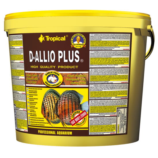 D-ALLIO PLUS Tropical Fish, granulat, 10L/ 6KG