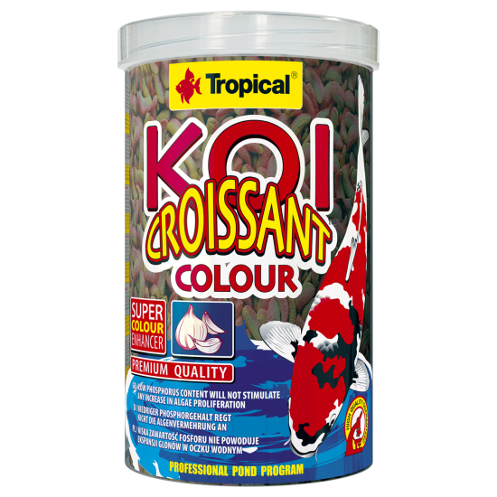 KOI CROISSANT COLOUR Tropical Fish, 5L/ 800g