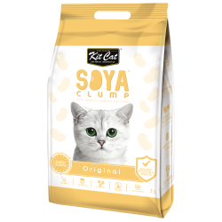 Asternut igienic pentru pisici KIT CAT SOYA CLUMP - Original- 7L