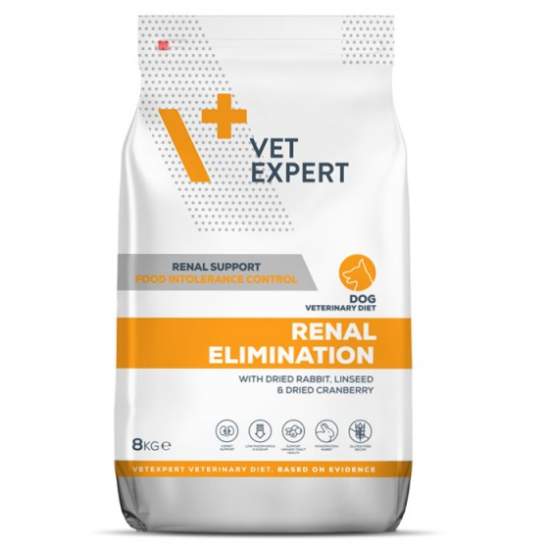 DIETA VETERINARA RENAL ELIMINATION DOG, VETEXPERT, 8 KG DIETA VETERINARA RENAL ELIMINATION DOG, VETEXPERT, 8 KG