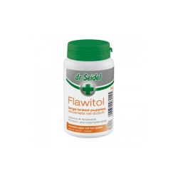 Complex de vitamine, flavonoizi, microelemente si macroelemente, Flawitol Puppy Large Breed, Dr. Seidel, 60 Tablete Complex de vitamine, flavonoizi, microelemente si macroelemente, Flawitol Puppy Large Breed, Dr. Seidel, 60 Tablete