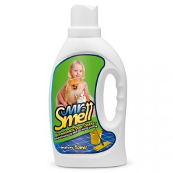 Solutie curatare pete si mirosuri de animale, Mr Smell, Floral, 1000 ml Solutie curatare pete si mirosuri de animale, Mr Smell, Floral, 1000 ml