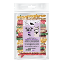 Recompense pentru caini Mr. Bandit Munchy Sticks MINI, 400g, 100 buc.