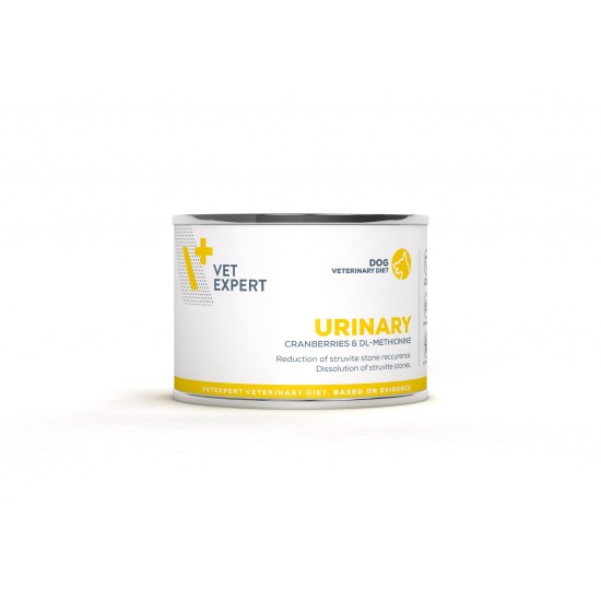 4T Dieta Veterinara pentru caini Urinary DOG, VetExpert, conserva, 200 g 4T Dieta Veterinara pentru caini Urinary DOG, VetExpert, conserva, 200 g