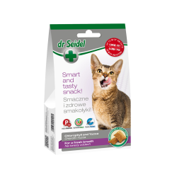 Recompense pentru Respiratie proaspata, pisica, Dr. Seidel, 50g Recompense pentru Respiratie proaspata, pisica, Dr. Seidel, 50g