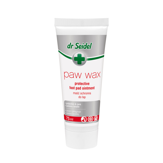 Unguent cu lanolina pentru labute, Dr. Seidel, Paw Wax, 75 ml