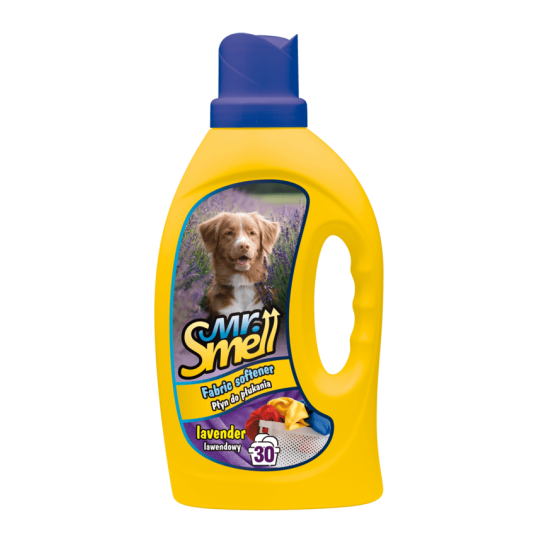 Soluție pentru eliminarea mirosurilor, balsam concentrat pentru rufe, Mr. Smell, lavanda, 1L