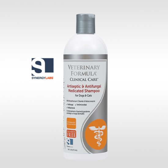 VFCC, Sampon terapeutic Antiseptic & Antigfungic , Synergy Labs, 237ml