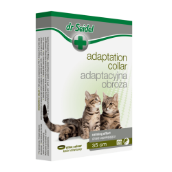 Zgarda cu actiune calmanta pentru pisici, Dr. Seidel, 35 cm