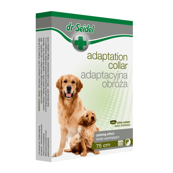Zgarda cu actiune calmanta pentru caini, Dr. Seidel, 75cm