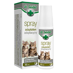 Spray pentru sprijin comportamental in caz de stres si anxietate la pisici, Dr. Seidel, 90ml Spray pentru sprijin comportamental in caz de stres si anxietate la pisici, Dr. Seidel, 90ml