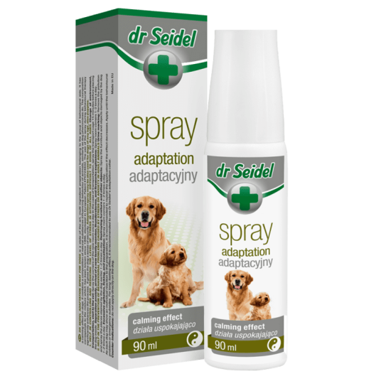 Spray pentru sprijin comportamental in caz de stres si anxietate la caini, Dr. Seidel, 90ml