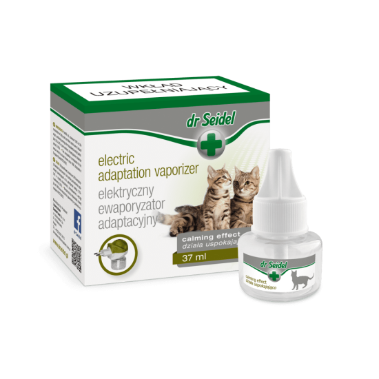 Rezerva Vaporizator pentru sprijin comportamental, stres&anxietate, la pisici, Dr. Seidel, 37 ml