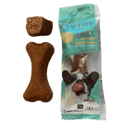 Os presat pentru caini, PLUTO BONE JUNIOR, branza, mar, krill, M