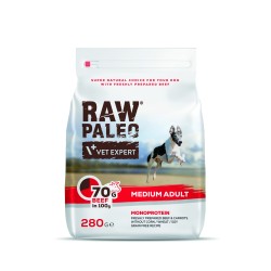 Hrana uscata, RAW PALEO VITA, adult, rase medii, 280 g