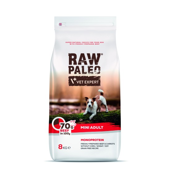 Hrana uscata, RAW PALEO VITA, adult, rase mici, 8 kg Hrana uscata, RAW PALEO VITA, adult, rase mici, 8 kg