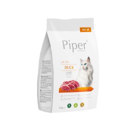 Hrana uscata pentru pisici Piper Adult, rata, 3kg Hrana uscata pentru pisici Piper Adult, rata, 3kg