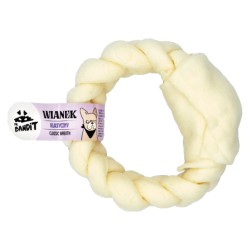 Recompense pentru caini Mr. Bandit Classic, impletituri din piele de vita, 12 cm