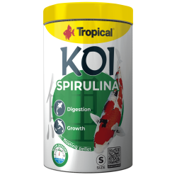 Hrana pentru pesti KOI, TROPICAL Fish, SPIRULINA, pellet S-320G