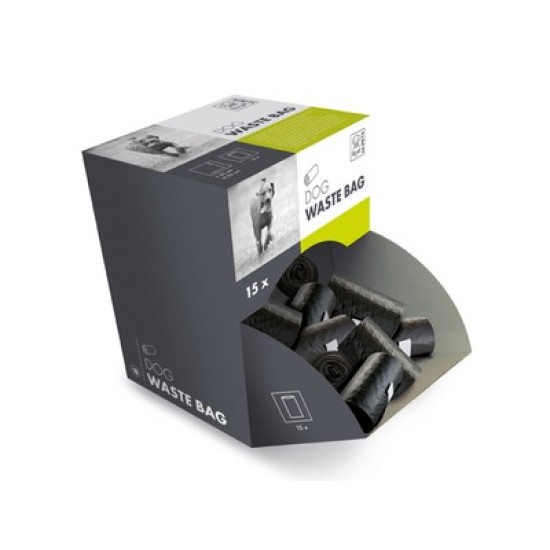 Display Pungi igienice pentru caini M-PETS, 64 role