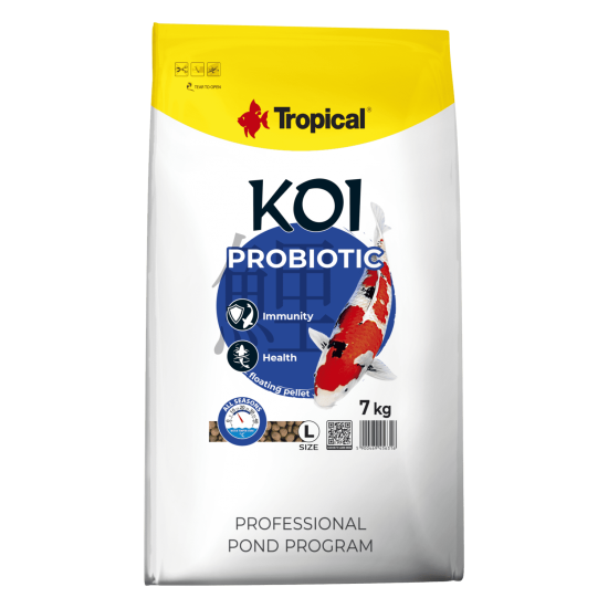 TROPICAL-Fish-KOI PROBIOTIC pellet L-7KG