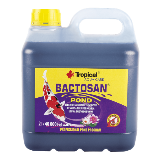 Preparat pentru eliminarea tulburarii biologice a apei TROPICAL Fish BACTOSAN POND 2L Preparat pentru eliminarea tulburarii biologice a apei TROPICAL Fish BACTOSAN POND 2L