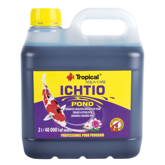 Aditiv specific, eficient împotriva paraziților TROPICAL Fish ICHTIO POND 2L Aditiv specific, eficient împotriva paraziților TROPICAL Fish ICHTIO POND 2L