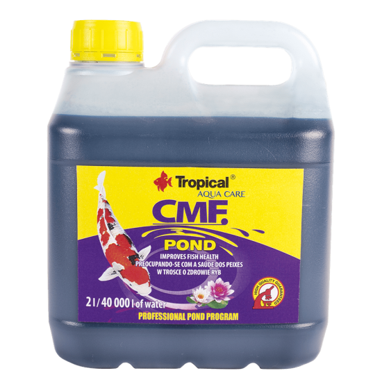 Preparat pentru  eliminarea ciupercilor și bacteriilor nedorite din acvariu TROPICAL Fish CMF POND 2L Preparat pentru  eliminarea ciupercilor și bacteriilor nedorite din acvariu TROPICAL Fish CMF POND 2L
