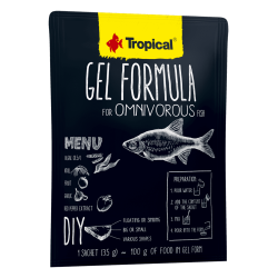 Hrana pentru pesti  omnivor, Tropical Gel Formula, plic 35G Hrana pentru pesti  omnivor, Tropical Gel Formula, plic 35G