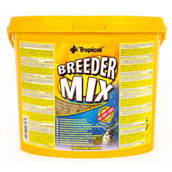 Fulgi BREEDER MIX pentru pește TROPICAL Fish, 21L/4KG