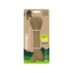 Os din cauciuc natural GREENBO M-PETS, L, 20 x 6.0 x 4.5 cm Os din cauciuc natural GREENBO M-PETS, L, 20 x 6.0 x 4.5 cm