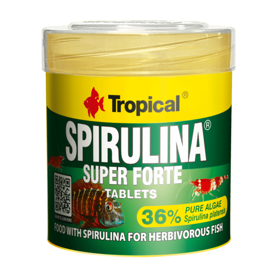 TROPICAL-Fish Super Spirulina Forte Tablets 50ML/36G