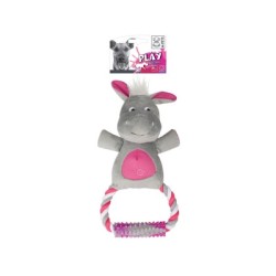 Jucarie cu scartait pentru caini NABILA Rings M-Pes, 30x17x7 cm Jucarie cu scartait pentru caini NABILA Rings M-Pes, 30x17x7 cm