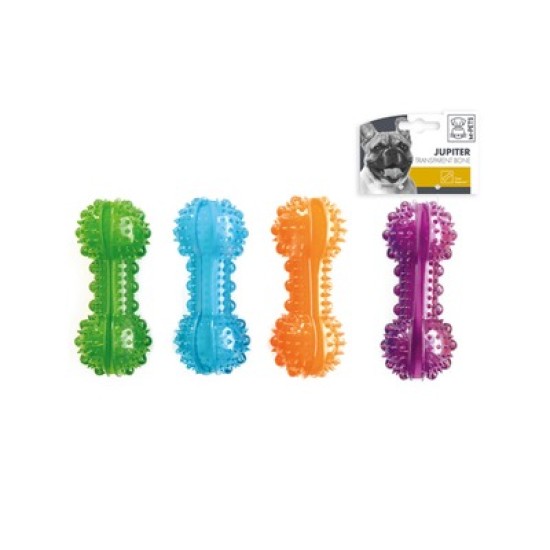 Os transparent JUPITER M-PETS, 15 x 6 cm Os transparent JUPITER M-PETS, 15 x 6 cm