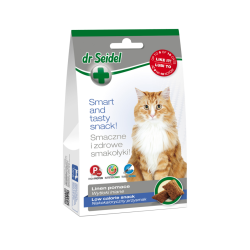 Snack LOW CALORRIE, Dr. Seidel,  pentru pisici, 50 g