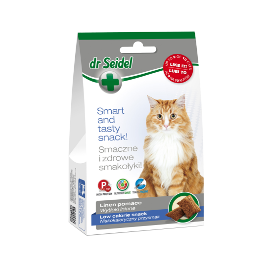 Snack LOW CALORRIE, Dr. Seidel, pentru pisici, 50 g Snack LOW CALORRIE, Dr. Seidel, pentru pisici, 50 g