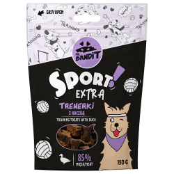 Recompense pentru caini Mr. Bandit SPORT EXTRA, rata, 150 g