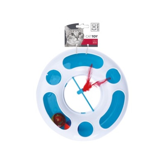 Jucarie pentru pisica DISCUS M-PETS 24,2x24,2x7,2 cm