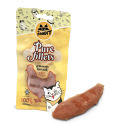 Recompense pentru pisici Mr. Bandit CAT Pure Fillets, pui la gratar, 30 g