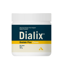 Supliment dietetic pentru gestionarea urolitilor de oxalat, cistina si urati, Dialix Oxalate Plus, Vetnova, 90 Chews Supliment dietetic pentru gestionarea urolitilor de oxalat, cistina si urati, Dialix Oxalate Plus, Vetnova, 90 Chews