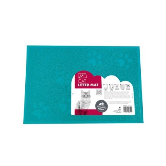 Covoras pentru litiera pisici FOOTPRINT M-PETS, 30x40 cm Covoras pentru litiera pisici FOOTPRINT M-PETS, 30x40 cm