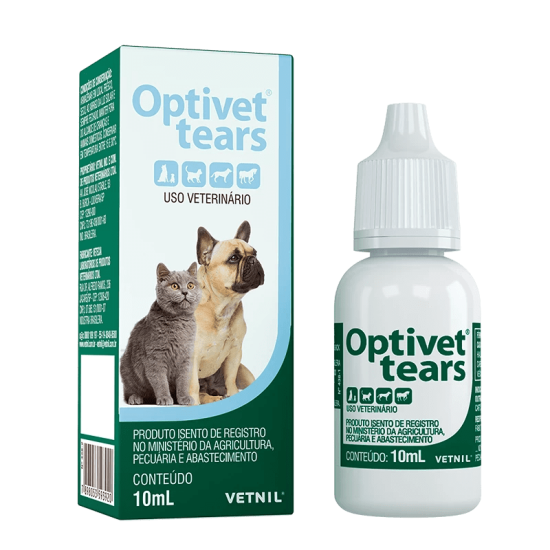 Solutie de lubrifiere si igiena ochi, Optivet Tears, Vetnil, 10 ml