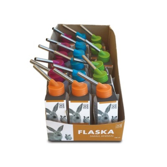 Display FLASKA SMALL ANIMALS M-PETS, 100ml, 18 buc.